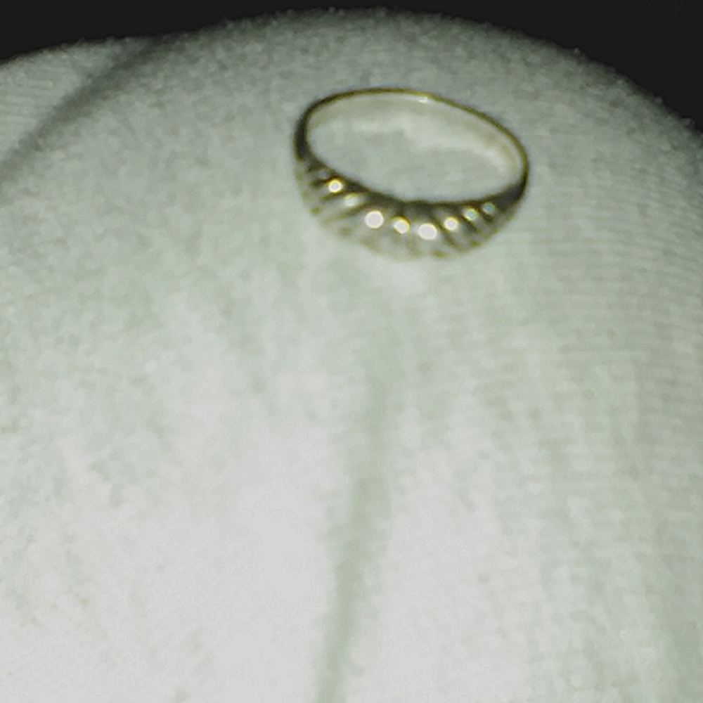 Croissant Sterling Silver DC Ring